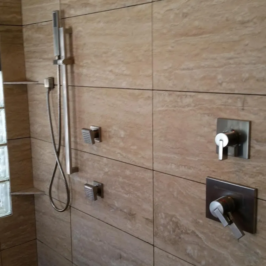 Shower fixture installation for Gas Line Repair in Sandy